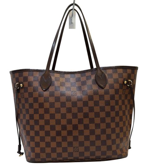 louis vuitton never full damier ebene mm|damier neverfull mm price.